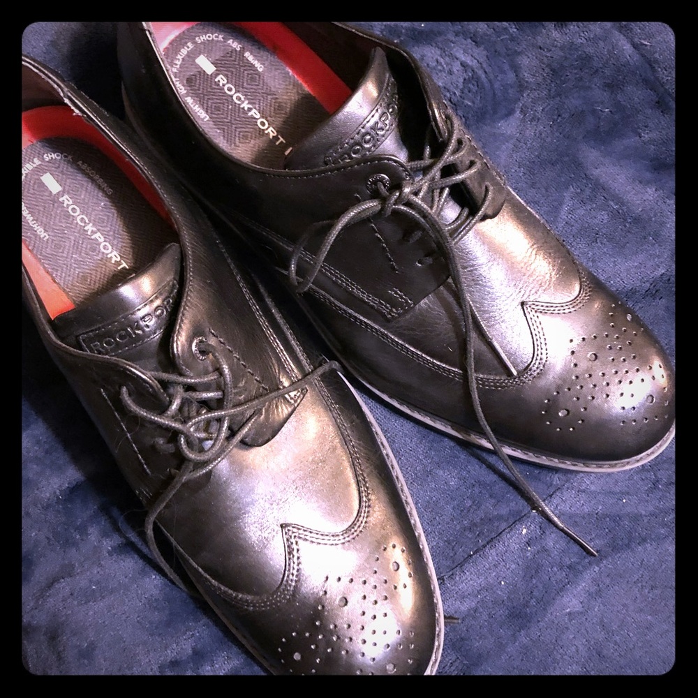 Rockport trutech wingtip shoes